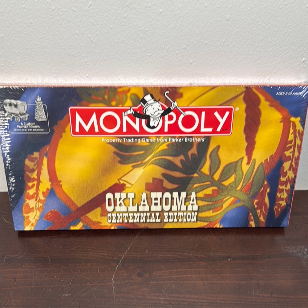 NWOT Monopoly Oklahoma Centennial Edition Board Game 2007